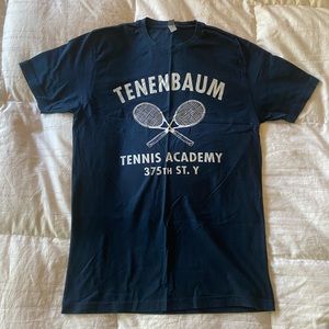 Royal Tenenbaum’s t-shirt.  Men’s M.  Navy